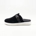 The Nomad Suede Clog – Obsidian